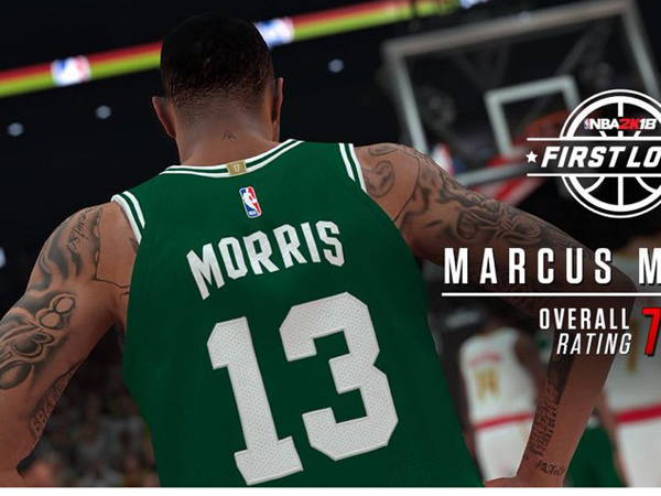 מרקוס מוריס. מתוך NBA 2K18.