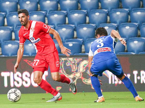 "החלוץ הבכיר של סכנין". שלומי אזולאי (צילום: דני מרון)