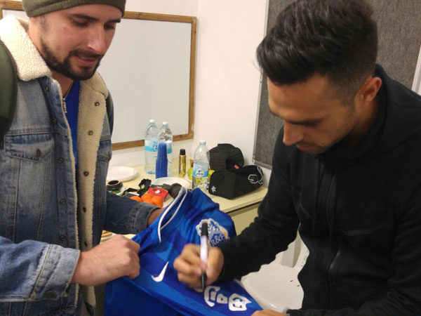 זהבי. 200 אוהדים הגיעו