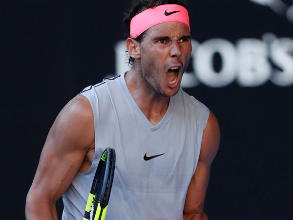 רפאל נדאל לא התקשה לעלות לסיבוב השלישי (getty)
