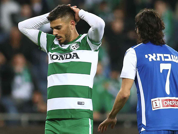 כמה תסכול. סדרת החמצות מנעה מחיפה ניצחון (צילום: אלן שיבר)