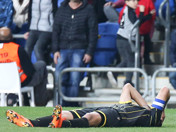 שכטר. בבית"ר יקוו שלא מדובר בפציעה משמעותית (דני מרון)