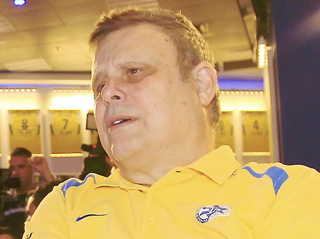 פדרמן מהשלושה שהופיעו בפני הוועדה (אלן שיבר)