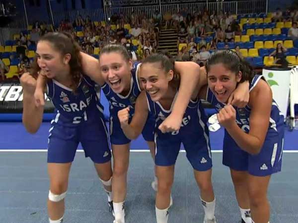 הישג יפה לנערות 3X3 (באדיבות איגוד הכדורסל)