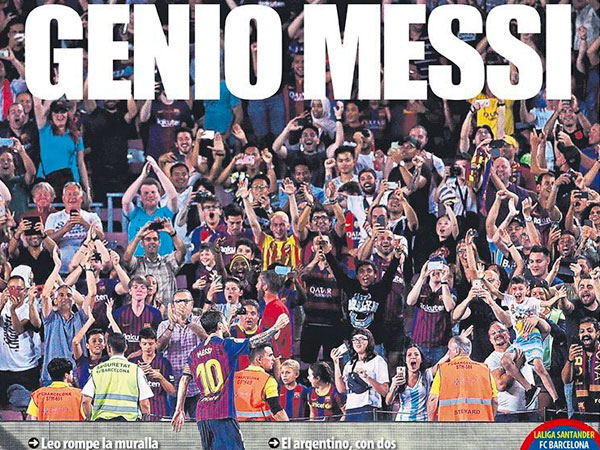 הכותרת ב"מונדו דפוטיבו"