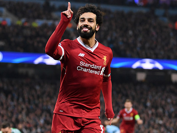 סלאח. נציג פרמיירליג ראשון בשלישייה (GETTY)