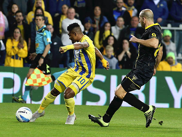 "היה משחק מדהים". אופואדו המצטיין (צילום: אלן שיבר)