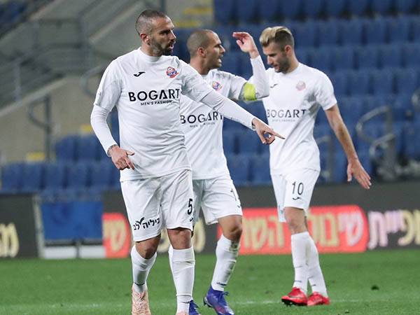 שחקני הפועל חיפה. לא חוששים מהדרבי (דני מרון)