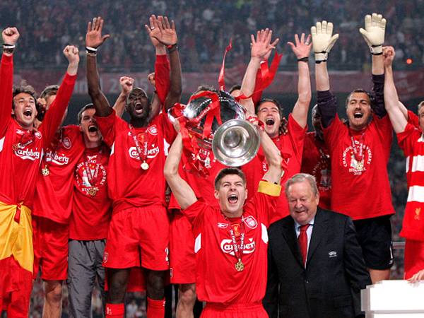 ליברפול בגמר באיסטנבול. הזרכים נזרעו ב-1999 (Getty)