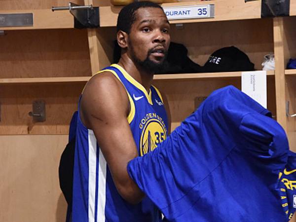 לא נוטר טינה לגולדן סטייט. דוראנט (getty)