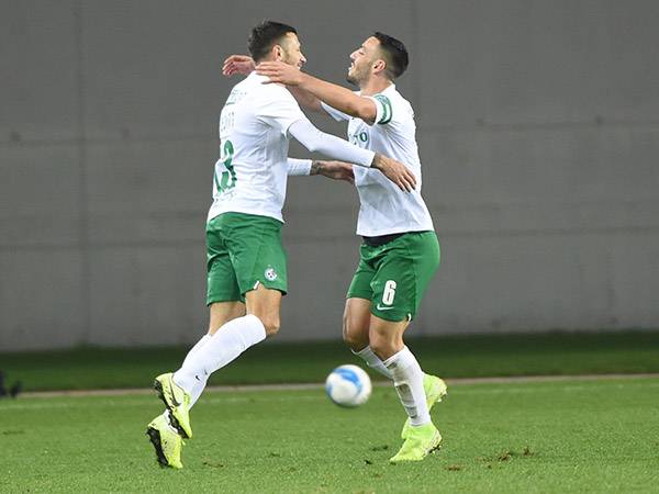 רוקאביצה, כבש ראשון במשחק מול נתניה, בדקה ה-56 (ברני ארדוב)