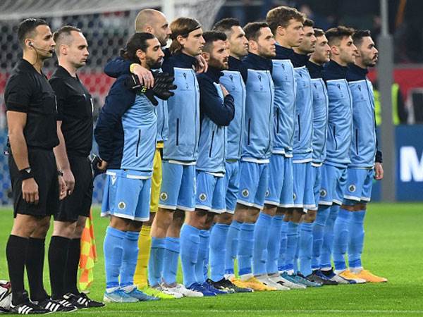 שחקני נבחרת סן מרינו. חולמים על סנסציית ענק (Getty)