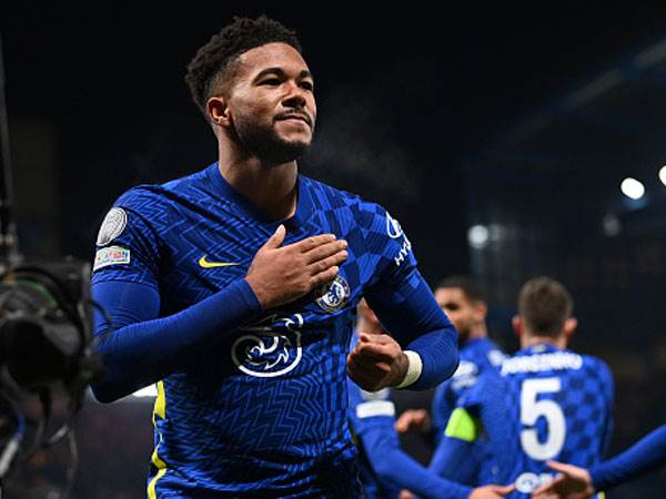 ריס ג'יימס חוגג. המגן הימני הטוב בעולם? (Getty)