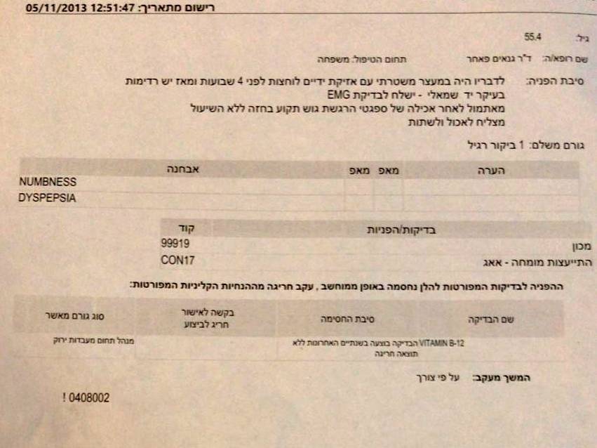 הבדיקה שמוכיחה כי פנה לרופא בזמן אמת