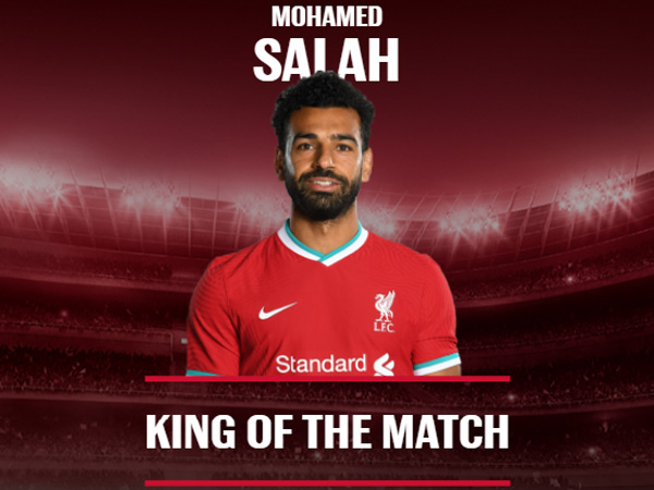 סלאח. השחקן המצטיין (אתר הפרמייר-ליג)