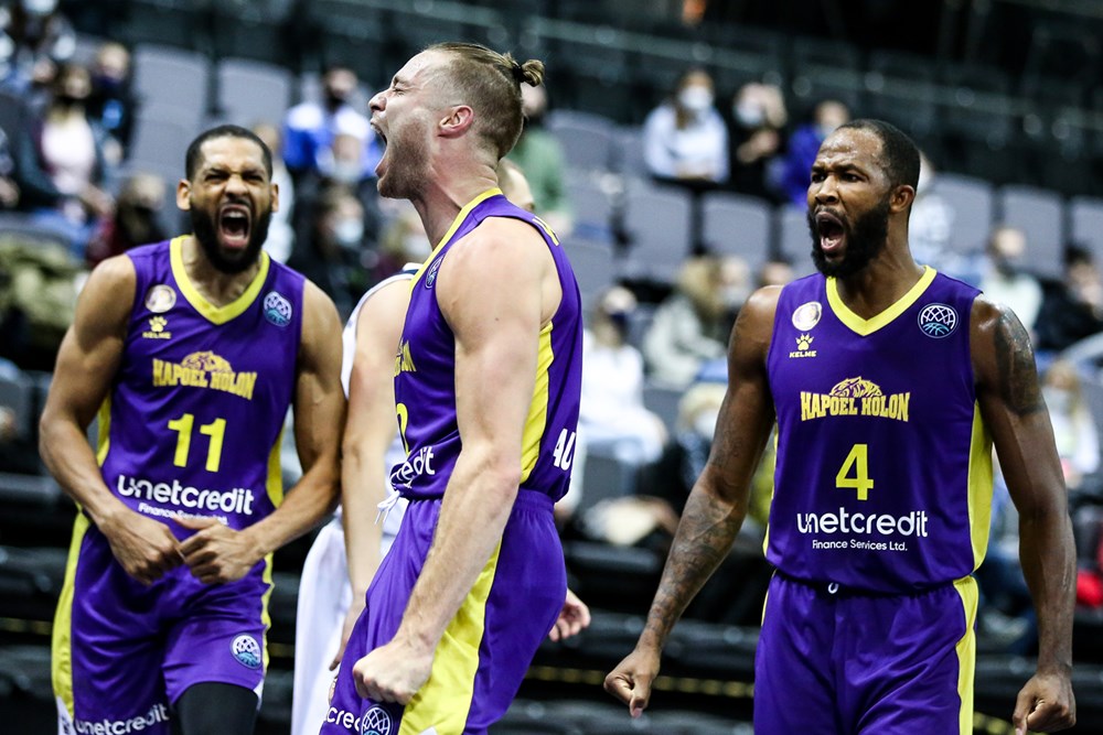 תקווה להסתדר בלי האוול ואוחיון. שחקני חולון (FIBA)
