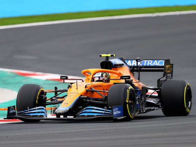 לאנדו נוריס, מקלארן (צילום: Getty)