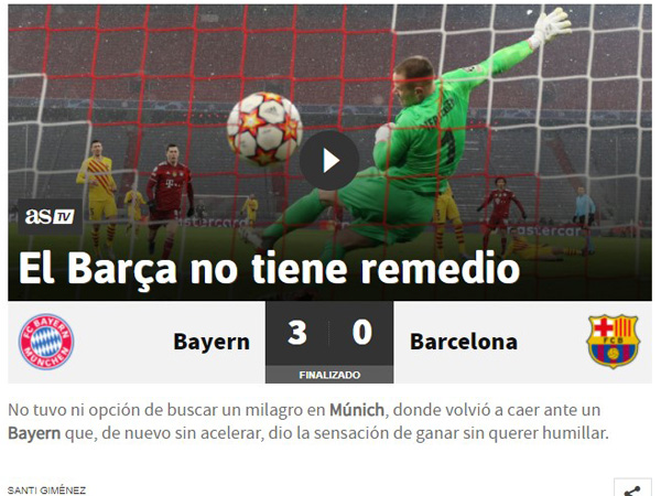 "אין תרופה לברצלונה"