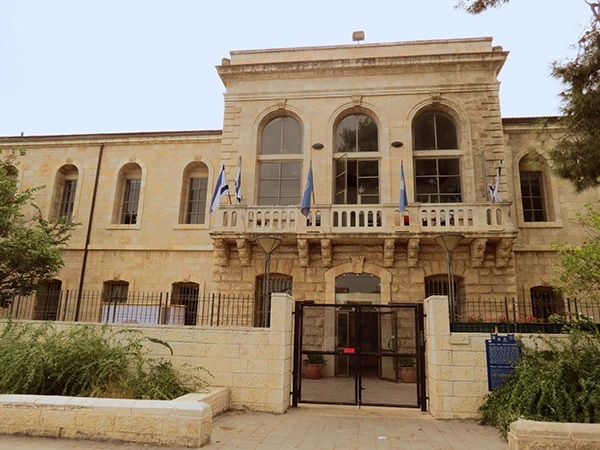 בניין שערי צדק הישן צילום דניאל חנוך