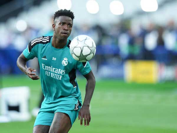 קיבל את הקרדיט בצד שמאל. ויניסיוס (GETTY)