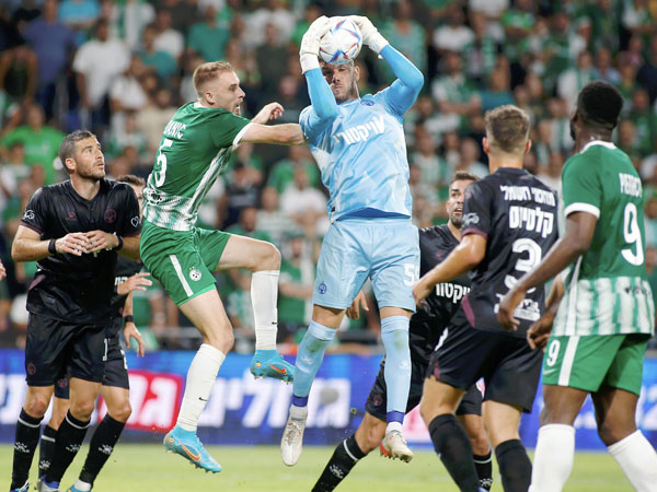 גלזר. הסתדר עם ההתקפה של חיפה (אלן שיבר)