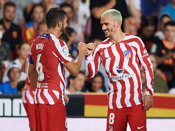 שער ליגה שני העונה. גריזמן (Francisco Macia/Quality Sport Images/Getty Images)