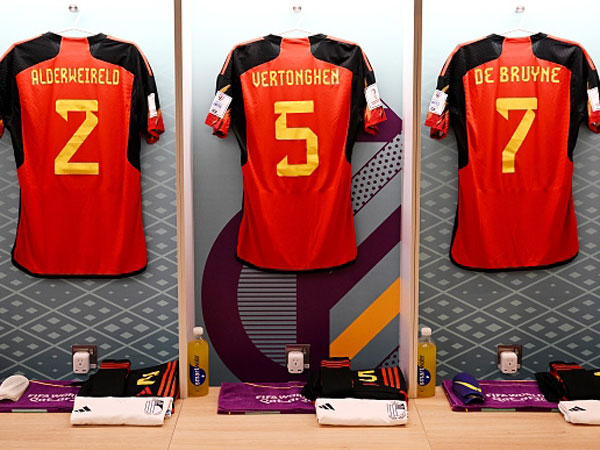 חדר ההלבשה מתפרק (Michael Regan - FIFA/FIFA via Getty Images)