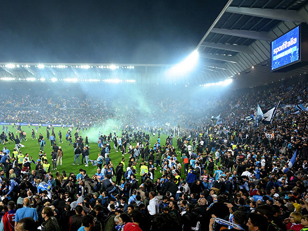 ונתן את האות לחגיגות באודינזה (GETTY)