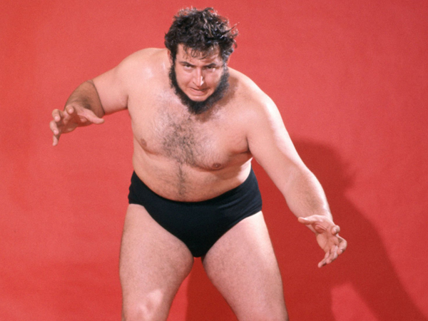 התחיל כמתאבק. מונסון בצעירותו (Getty)