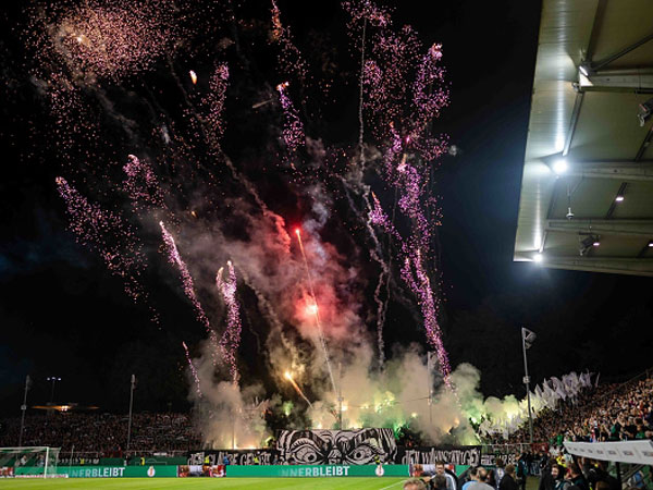 אווירה נהדרת ( Marvin Ibo Guengoer - GES Sportfoto/Getty Images)
