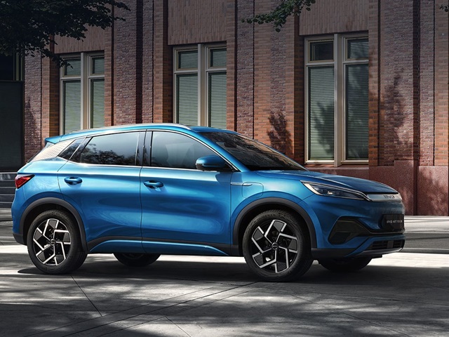 BYD אטו 3 - הנמכר ביותר ב-2023