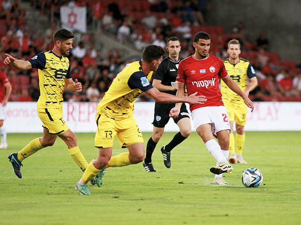 ובמשחק בינוני למדי (צילום: קובי אליהו)