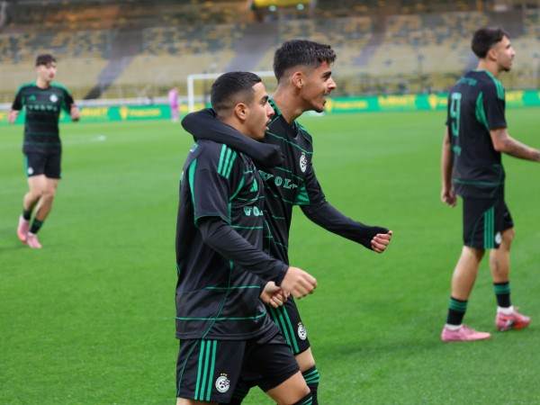 הירוקים עלו ליתרון בפתיחה (באדיבות האתר הרשמי של מכבי חיפה)