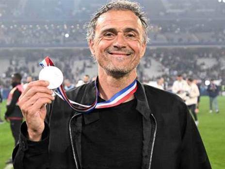 לואיס אנריקה. שנה גדולה עבורו ועבור פ.ס.ז` (Getty)