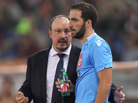 בניטס והיגוואין, יובילו את נאפולי להצלחה? (GETTYIMAGES)