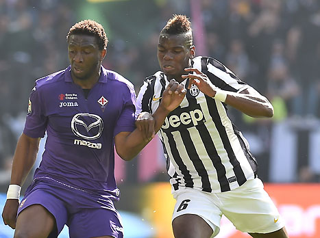 פוגבה מול דיאקיטה, מאבק רציני (gettyimages)