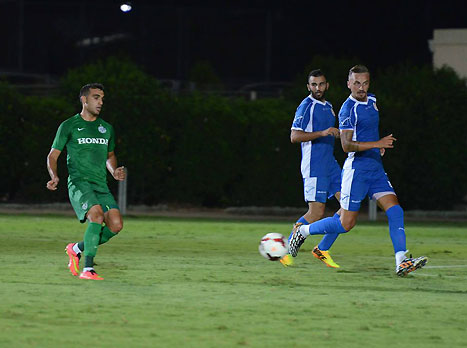 חמישה שערים ולא מעט החמצות... (צילום: האתר הרשמי של מכבי חיפה)