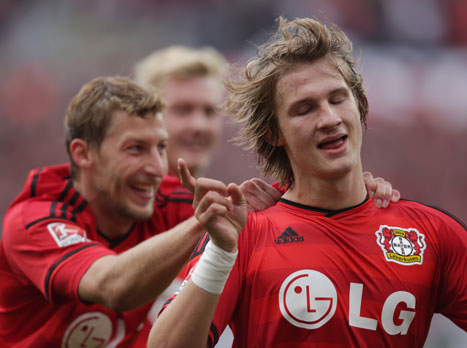 גם לברקוזן חגגה (gettyimages)