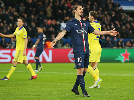 "שוער ברמה עולמית". גם זלאטן נותר מתוסכל (gettyimages)