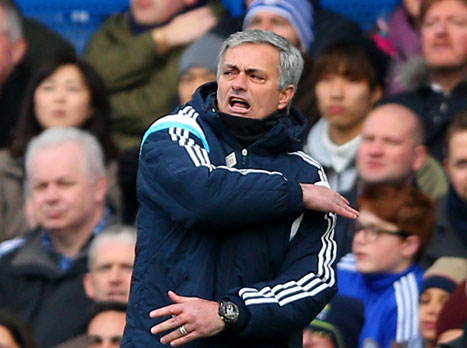 מוריניו, שוב מתבכיין (gettyimages)