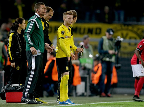 המשיך עד המחצית. רויס (Getty)