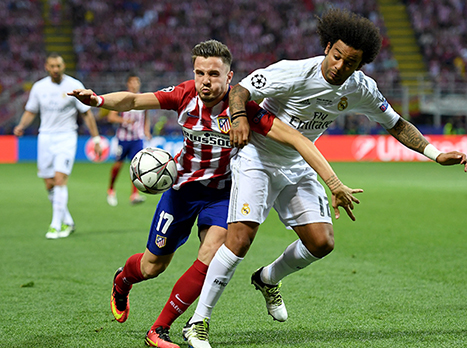 אתלטיקו מדריד פתחה את המחצית השניה בבליץ (gettyimages)