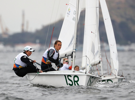 ינסו לשפר עמדות. גילי כהן ונינה אמיר (gettyimages)