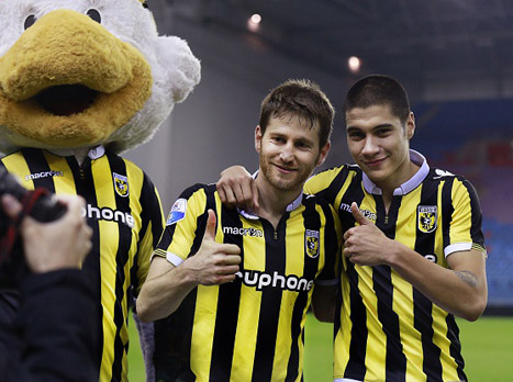 "הכדורגל הישראלי מוערך באירופה" (getty)