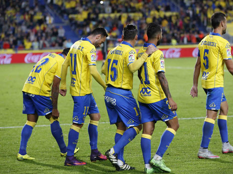 שחקני לאס פלמאס. ניצחון חשוב