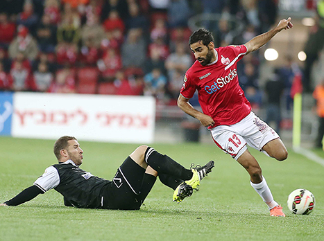 דוידזאדה בעונה שעברה. אם גנט תתגמש, ההערכה היא כי המגן יחזור לנגב (אלן שיבר)