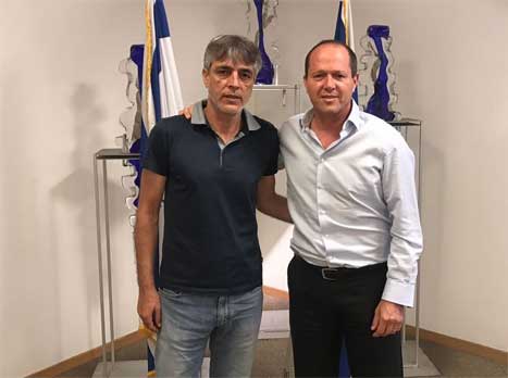 פגישה ראשונה. ברקת ואוחנה (עיריית ירושלים)