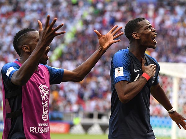 וצרפת חוגגת כל הדרך לרבע (GETTY)