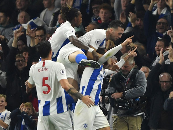 ברייטון חוגגת יתרון (Getty)