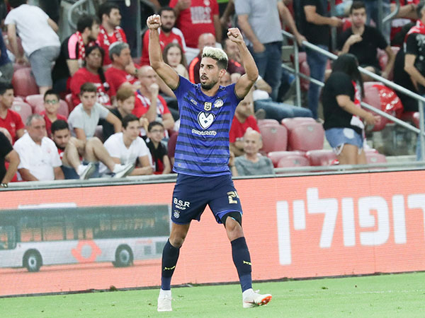 אין תחרות בליגה. יונתן כהן חוגג בטרנר (דני מרון)